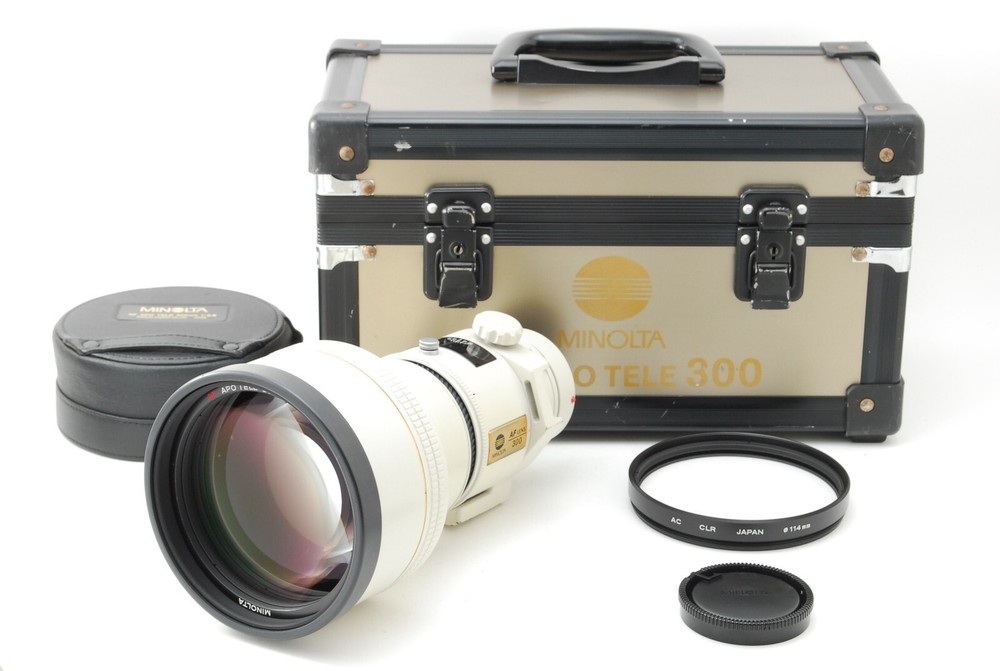 Minolta High Speed AF APO 300mm f2.8 Telephoto Lens for Sony A Mount Japan EXC+5