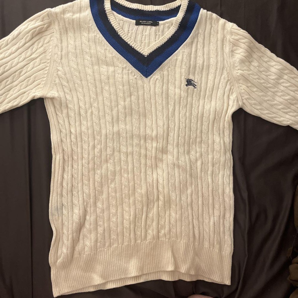 Burberry knit sweater Men's Fashion from Japan