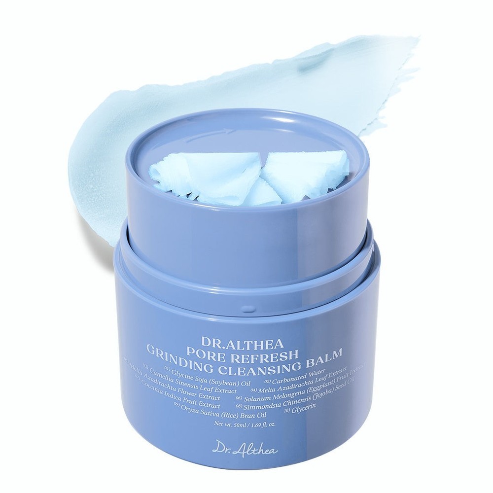 Dr Althea Pore Refresh Grinding Cleansing Balm 50ml K-Beauty Skincare Oil Control Exfoliator