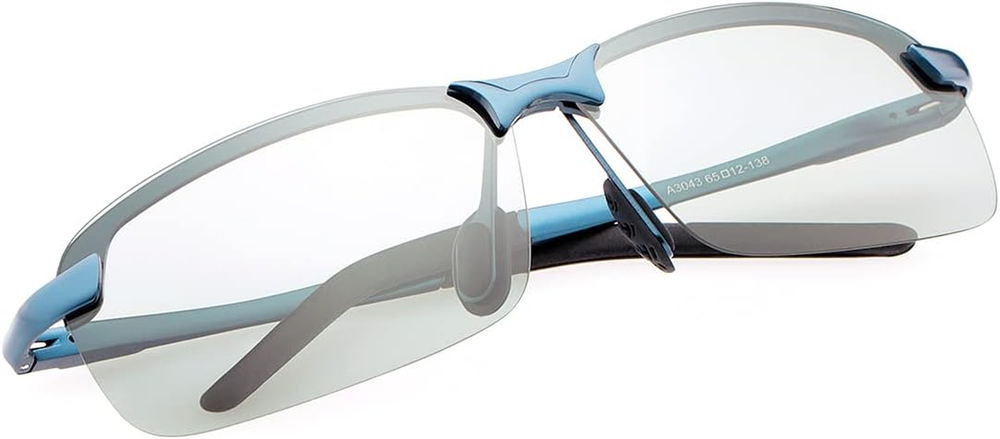 Polarized Photochromic Driving Z87 Sunglasses for Men Women Day and Night Safety