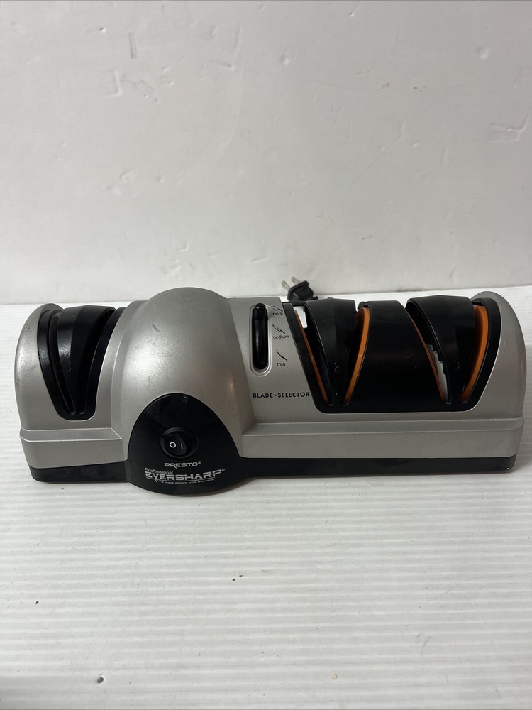 Presto EverSharp 3-Stage Electric Knife Sharpener for Professional Results