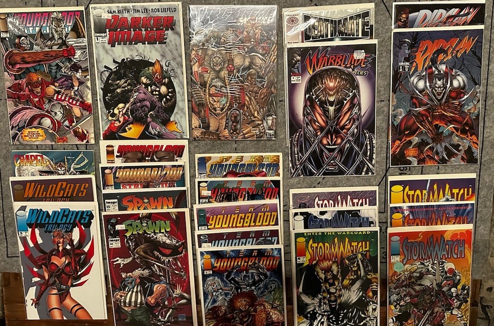 Image Comics Lot Youngblood, Spawn, WildC.A.T.s, StormWatch Modern Age