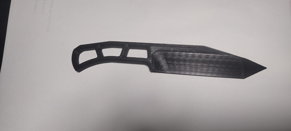 3D Printed Custom Knife for DIY and Survival Enthusiasts