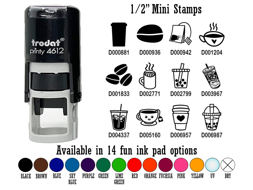 Frequent Buyer Card Coffee Iced Boba Tea Reward Stamp