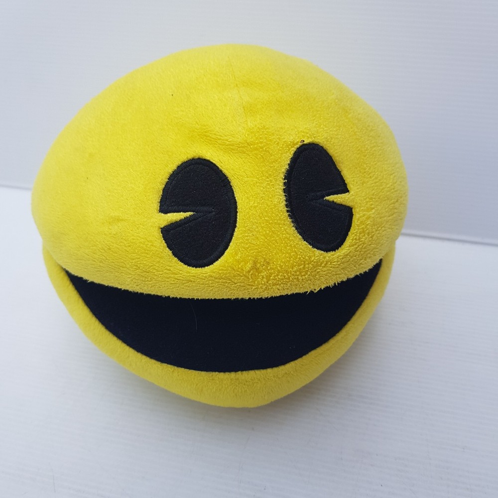Licensed Pac Man Plush Soft Toy 18cm