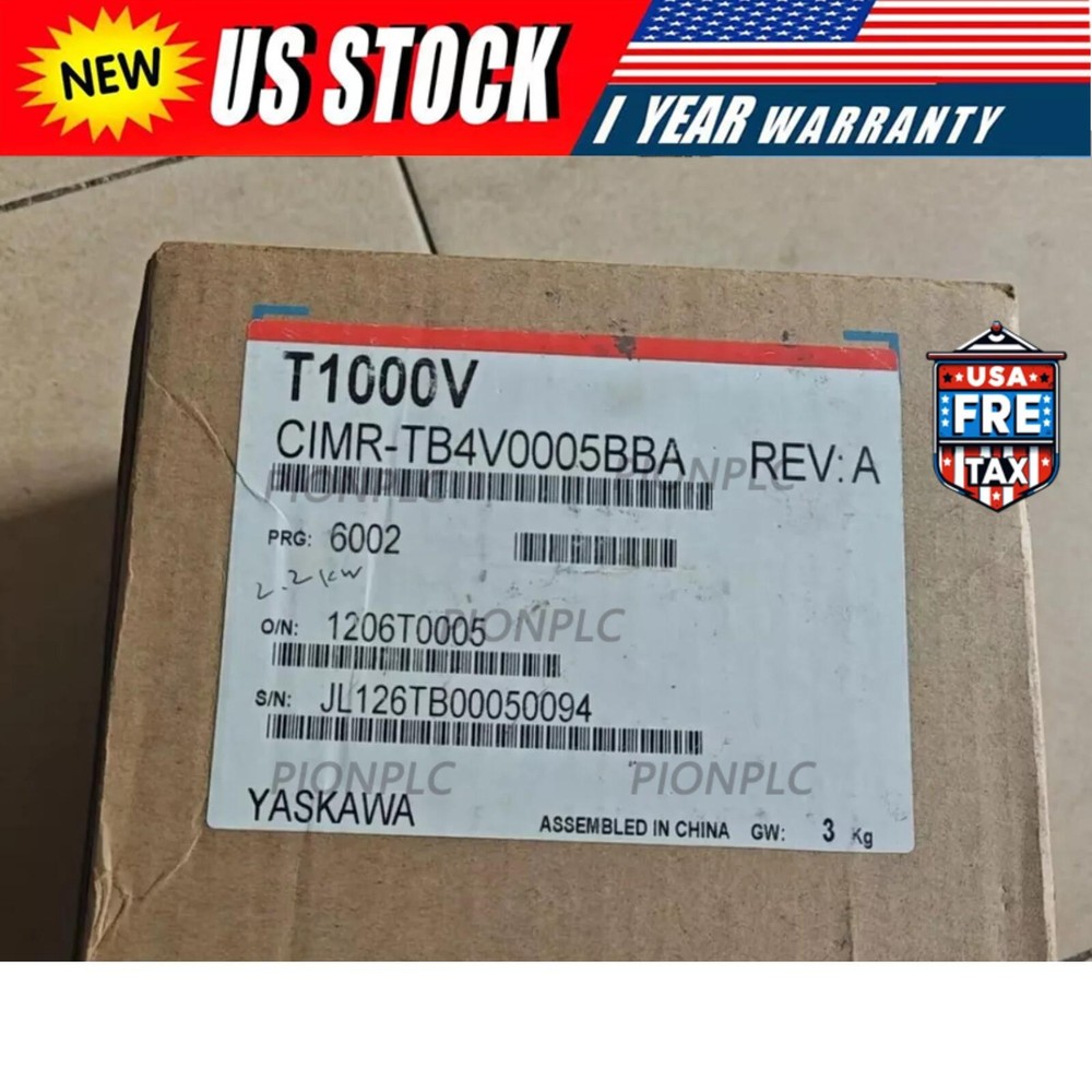 Brand NEW Yaskawa Inverter CIMR-TB4V0005BBA Fast Delivery