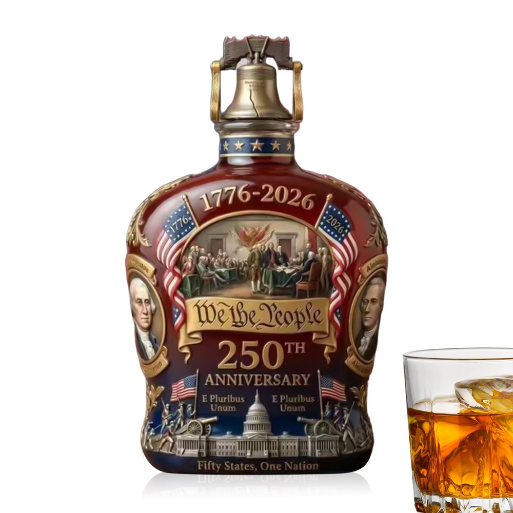 Whiskey Bottle America 250Th Anniversary We The People 2026 Whiskey Bottle