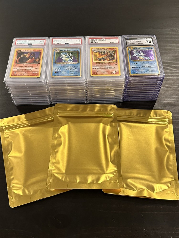 Vintage Gem Mint Pokemon Graded Card Pack - 2006 Or Older (PSA BGS CGC) B