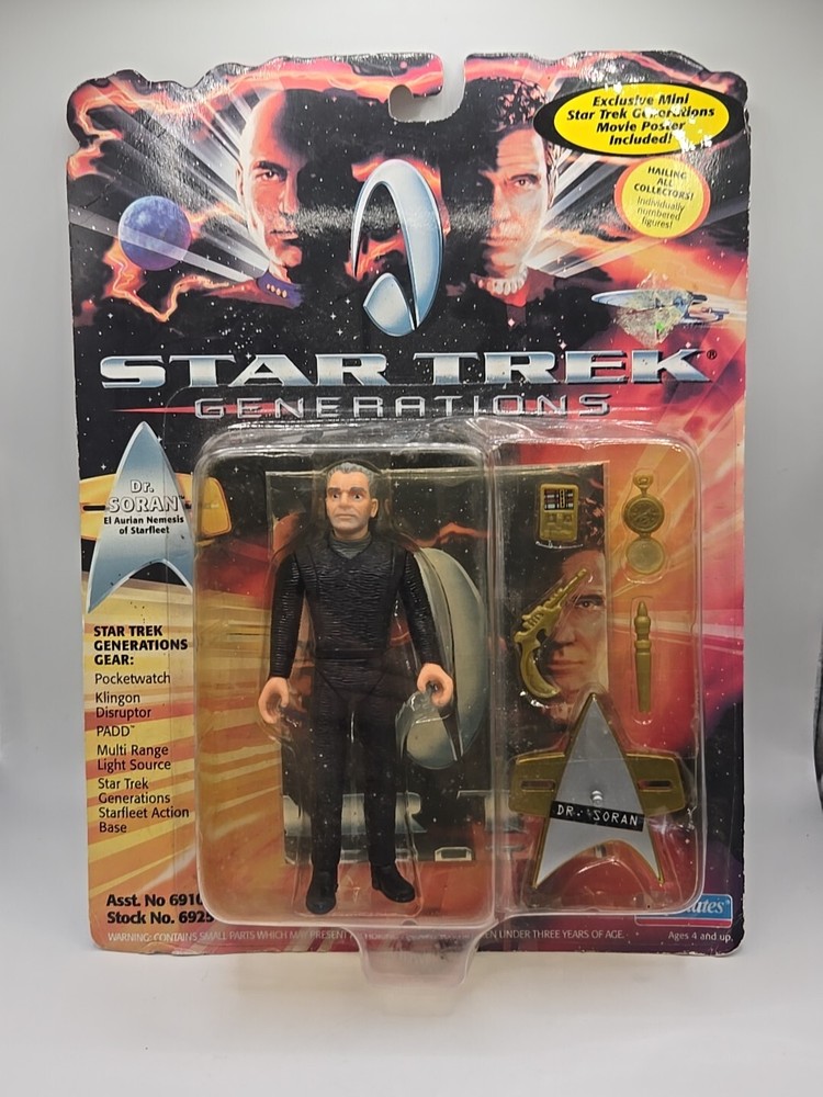 Playmates Star Trek Generations Dr. Soran Action Figure 1994