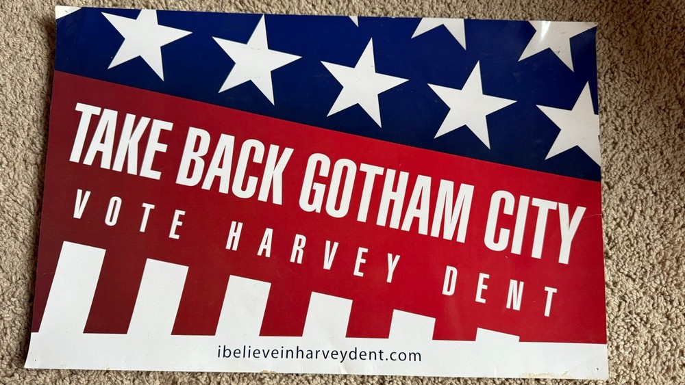 I Believe In Harvey Dent Poster Dark Knight Viral Campaign Batman Nolan