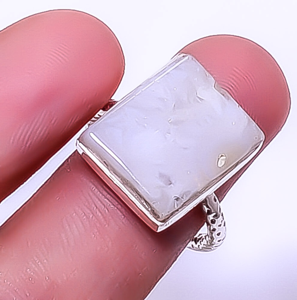 Quartz Gemstone 925 Sterling Silver Fine Art Ring 9 RR5824-15 Valentine Gift