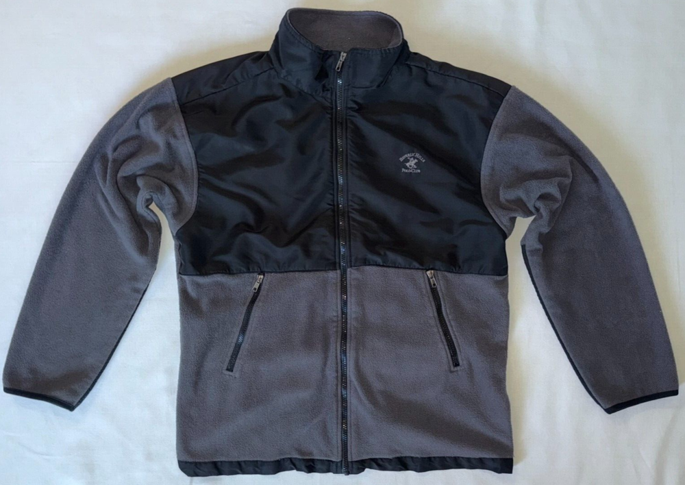 Vintage Beverly Hills fleece jacket 90s retro style cozy pullover