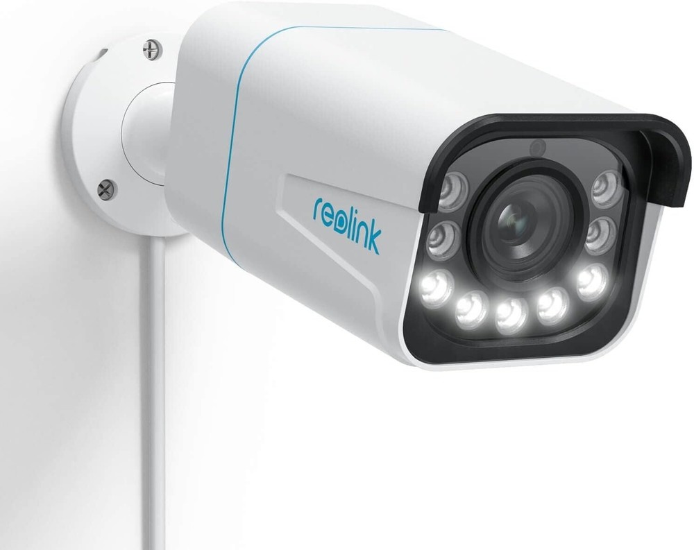 5X Optical Zoom PoE Security Camera with Human Detection & Color Night Vision