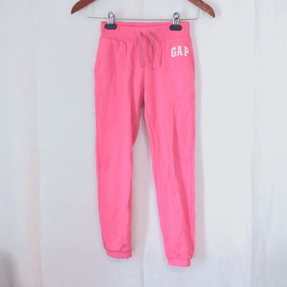 Gap Kids Neon Pink Jogger Sweatpant Size Medium