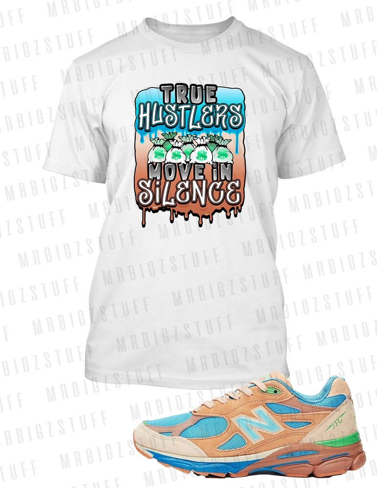 New Back to School Graphic NB JoeFresh Tee Shirt Stay True Hustler  Shoe Sneaker-image