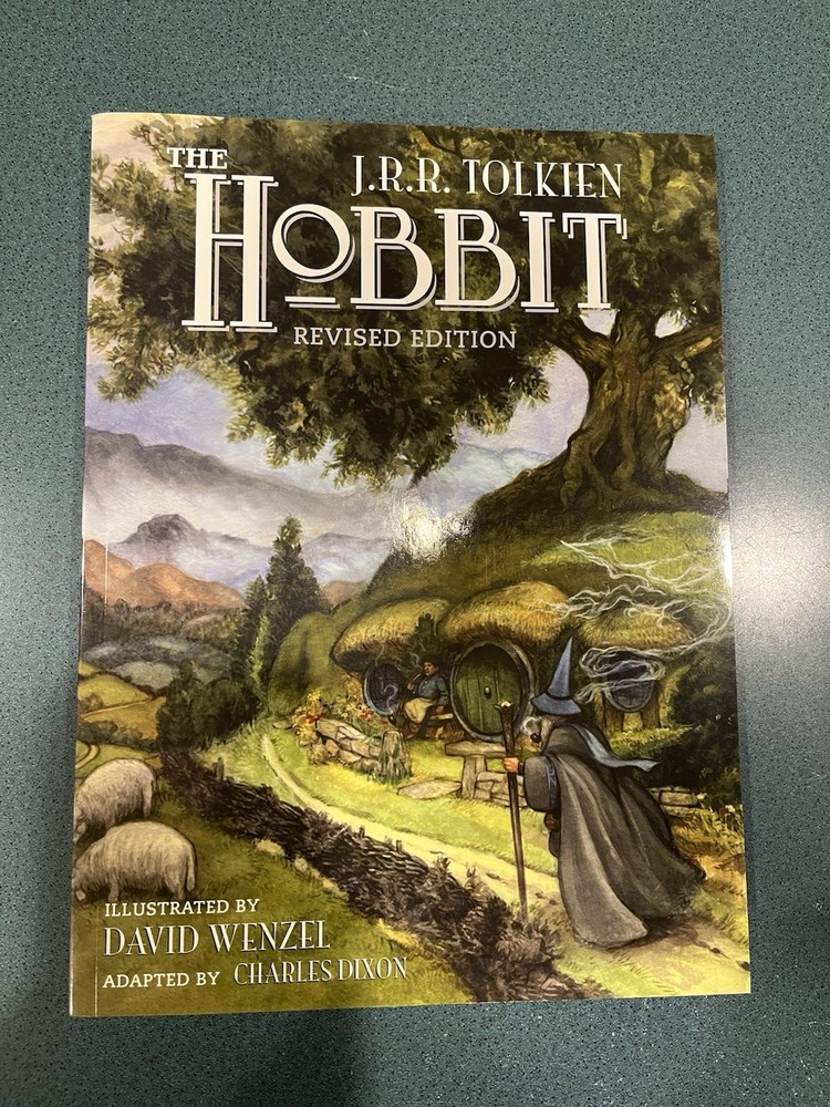 The Hobbit Revised Edition Graphic Novel Illustrated by David Wenzel Paperback