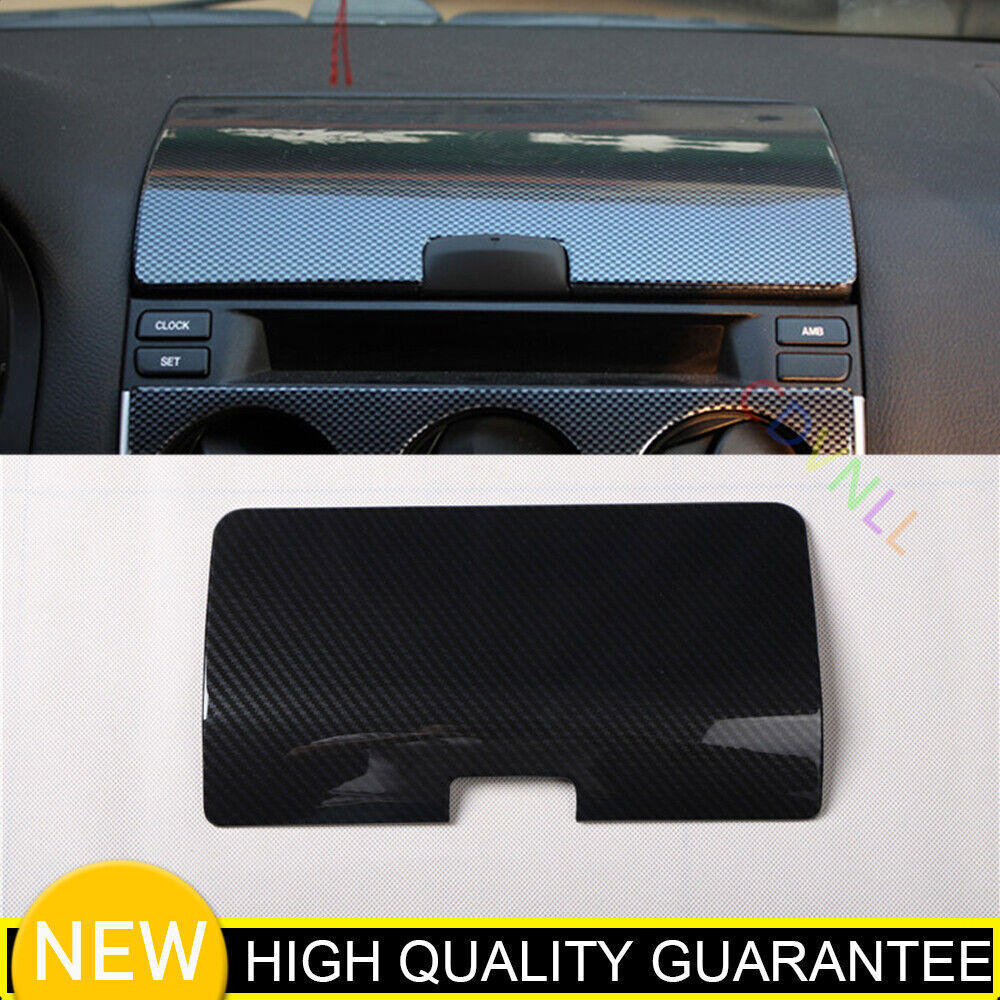Middle Console Dashboard Cover Trim For Mazda 6 Series 2006-15 Carbon Fiber Look