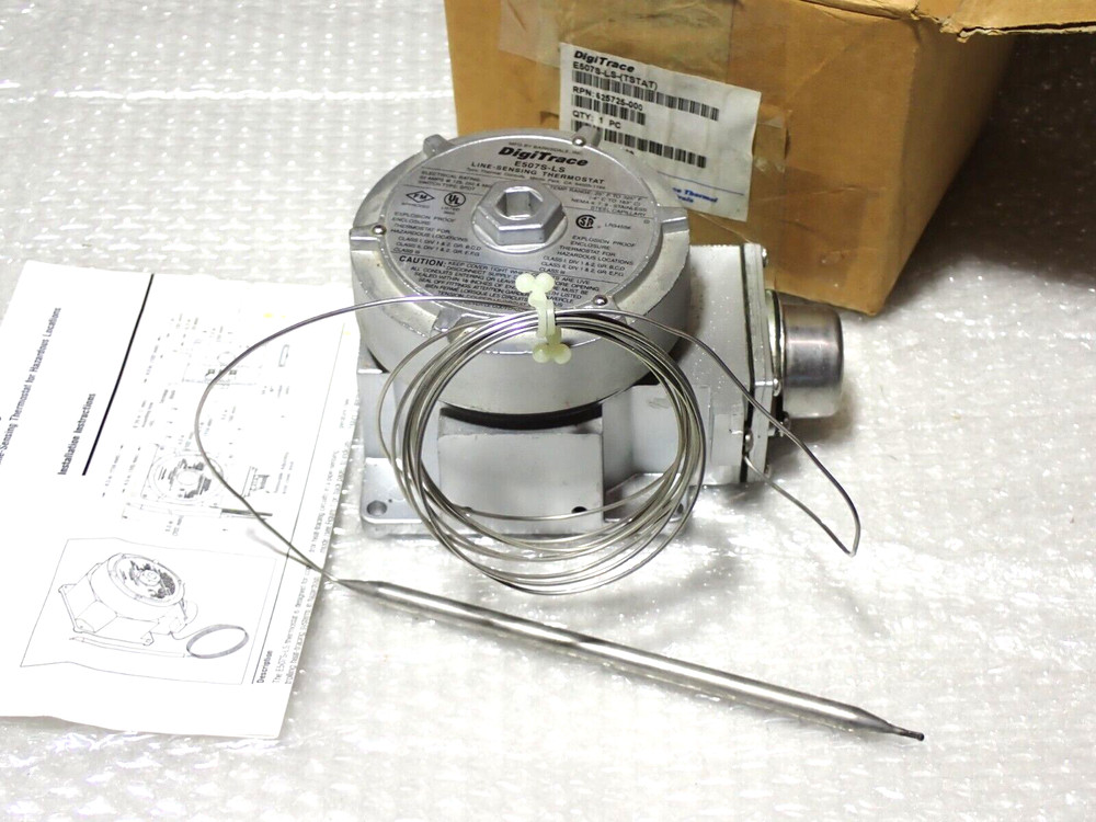 DIGITRACE E507S-LS Line Sensing Thermostat NEW