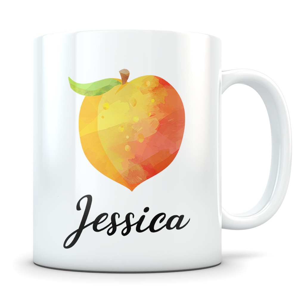Peach Gift Peach Mug Peach Gift Idea Peach Cup Peach Lover Peach Coffee Mug