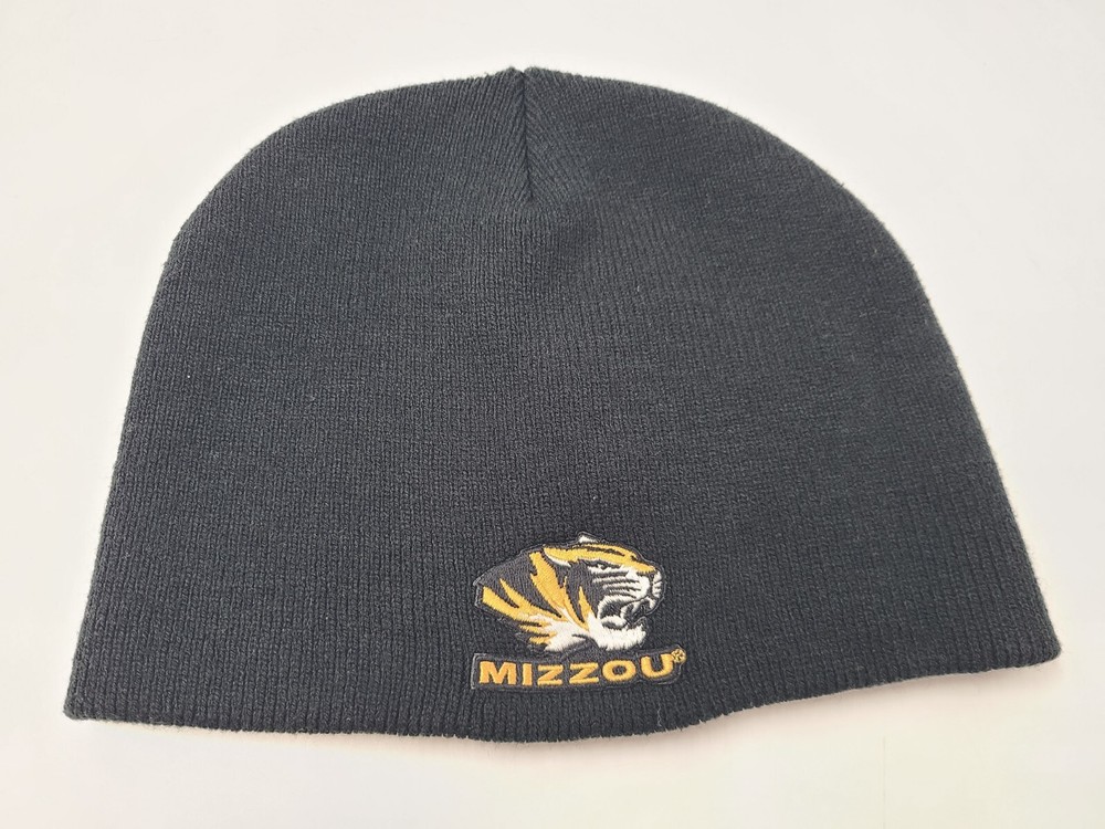 Mizzou Tigers Knit Beanie Winter Hat for Men and Women NCAA