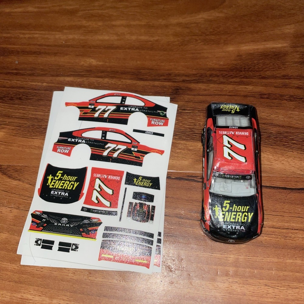 NASCAR 1/64 Scale Erik Jones 5-hour Energy Custom Decal