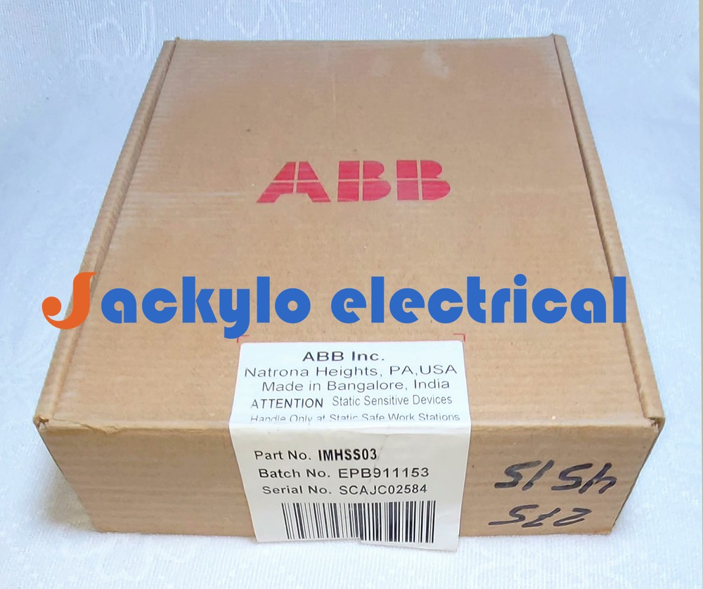 Brand New in Box ABB IMHSS03 1-Year Warranty ! Expedited Shipping