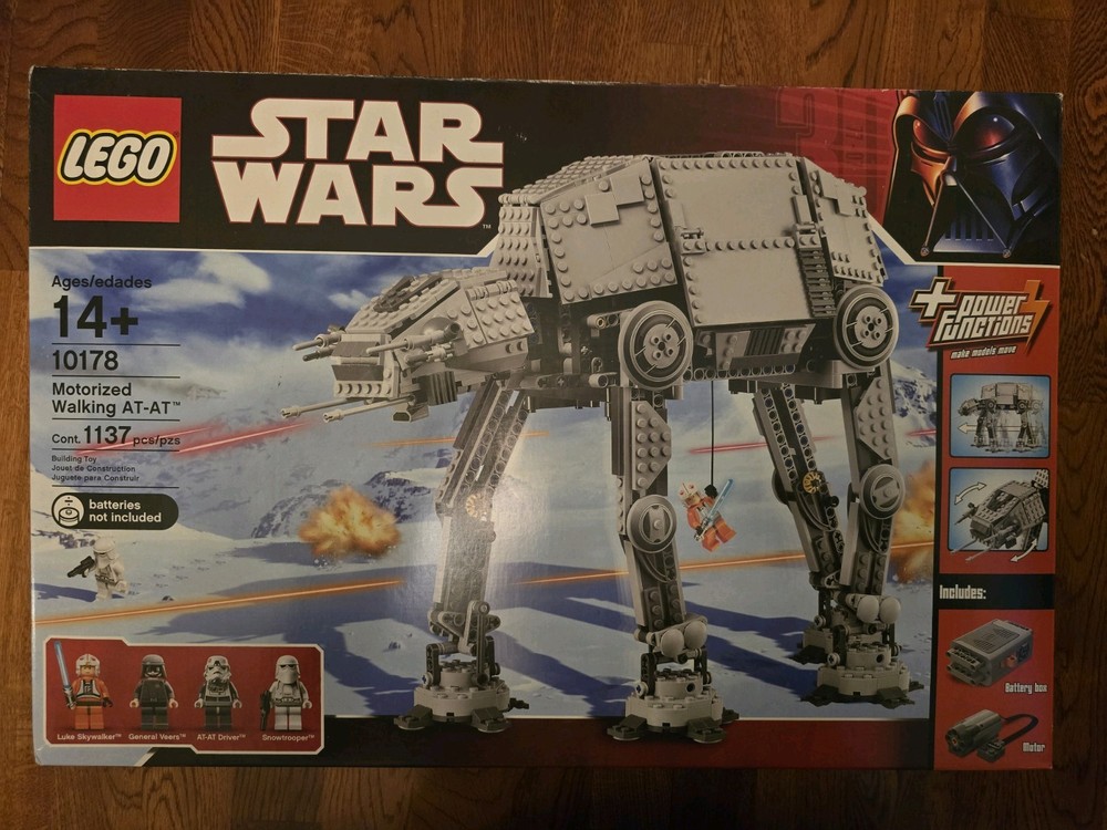 LEGO Star Wars Set 10178 Motorized Walking AT-AT (2007, Retired) NISB
