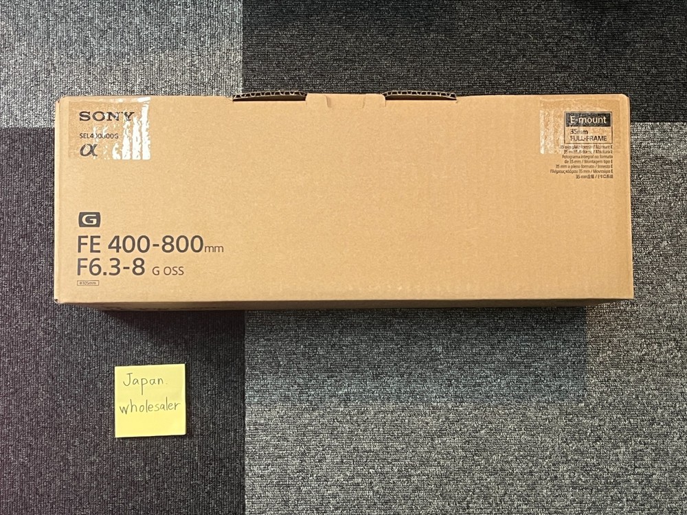 Sony FE 400-800mm f/6.3-8 G OSS Lens SEL400800G for Sony E mount
