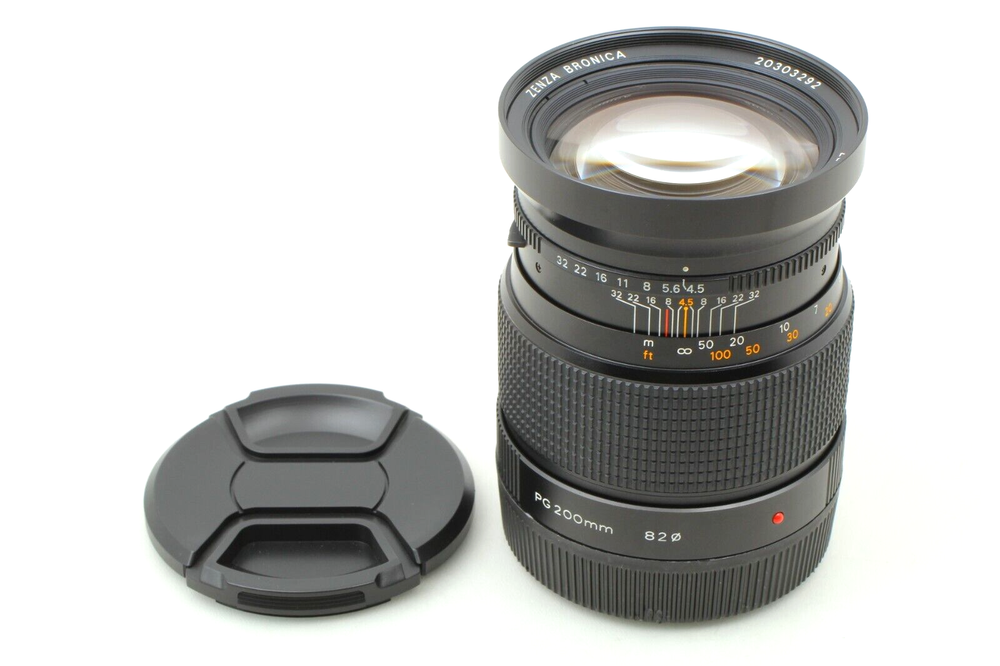 [TOP MINT] Zenza Bronica Zenzanon PG 200mm F4.5 Telephoto Lens for GS-1 JAPAN