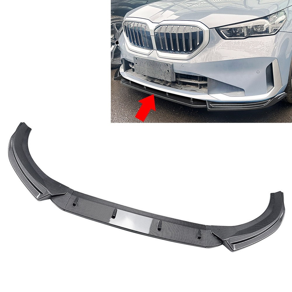 New Front Bumper Lip Spoiler Splitter Diffuser For BMW 5 Series G60 G61 2024-25