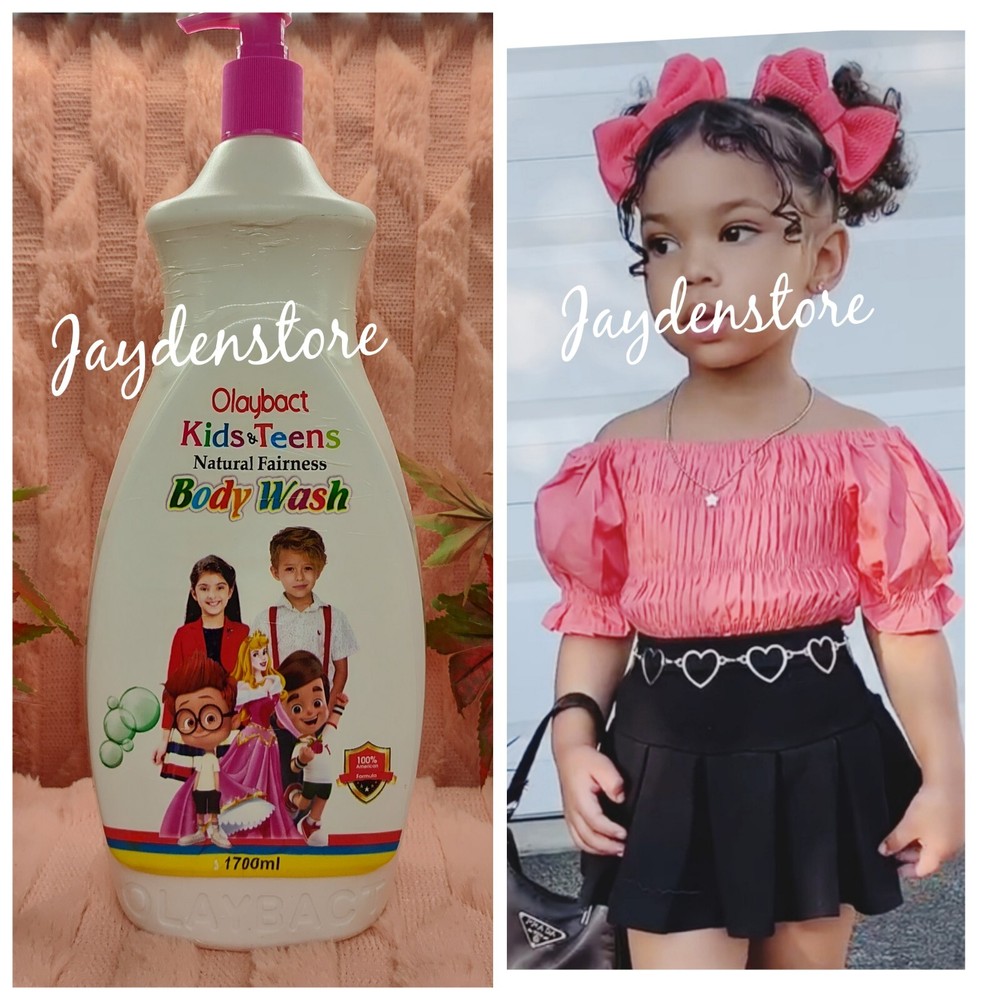 Olaybact Kids & Teens Fairness Body wash Natural Skin Glow shower Gel