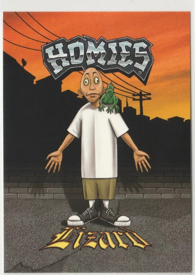Lizard #41 Homies Swap Cards 2004 NECA Lowrider Chicano Barrio East LA