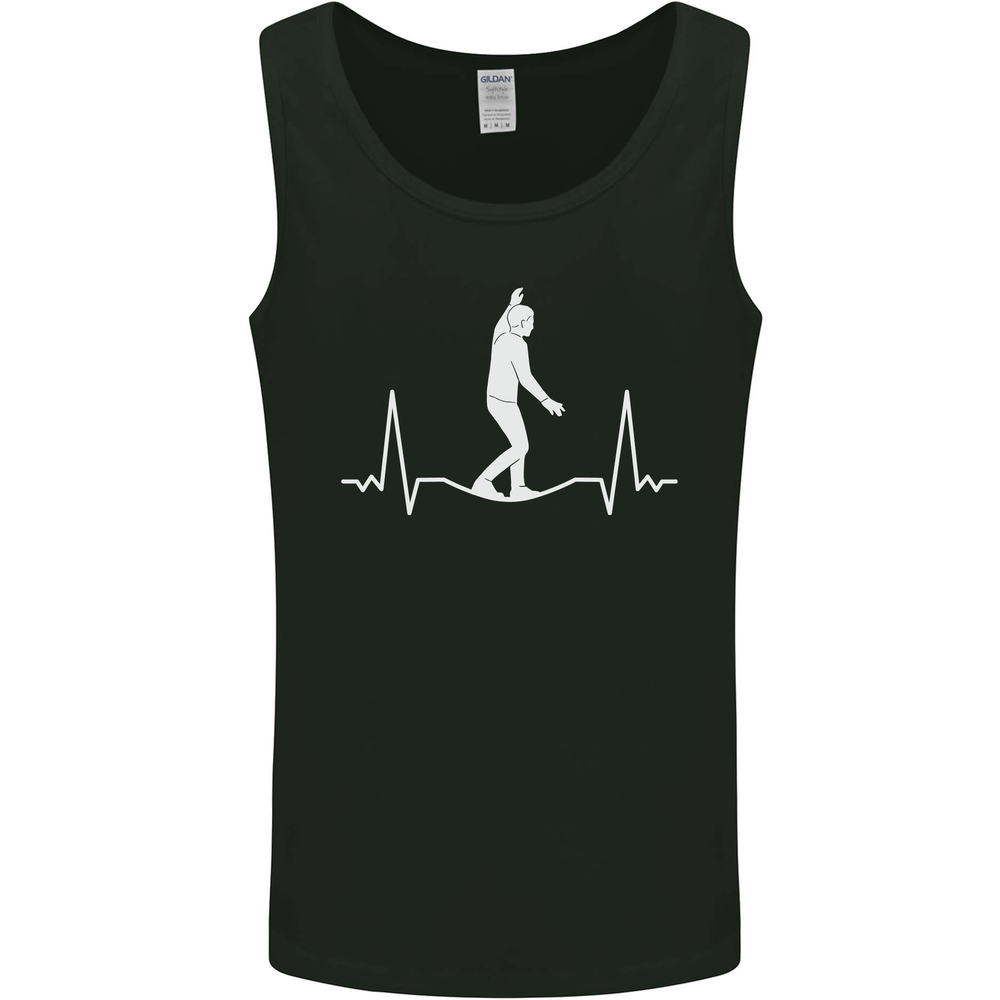 A Tightrope Walker Walking Funambulism Mens Vest Tank Top