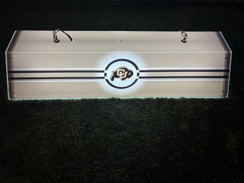 Colorado University-Themed Billiard Light for Game Rooms