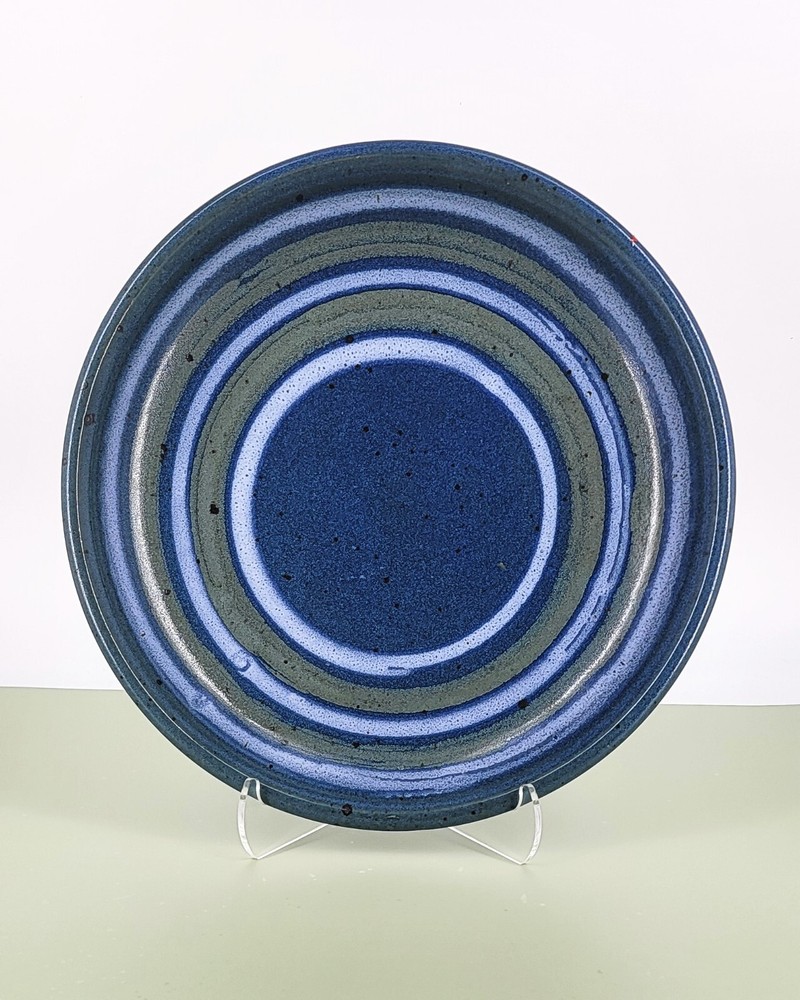 Handmade Pottery Plate St. Andrews Sewanee School Mountain Society Signed 10