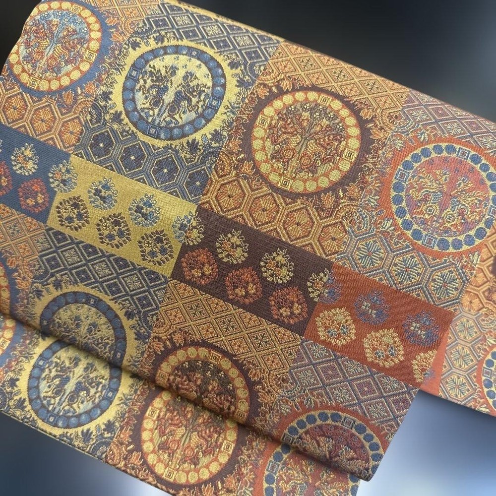 Nagoya Obi 9-inch Pure Silk Kimono Accessories Japanese Traditional Gift