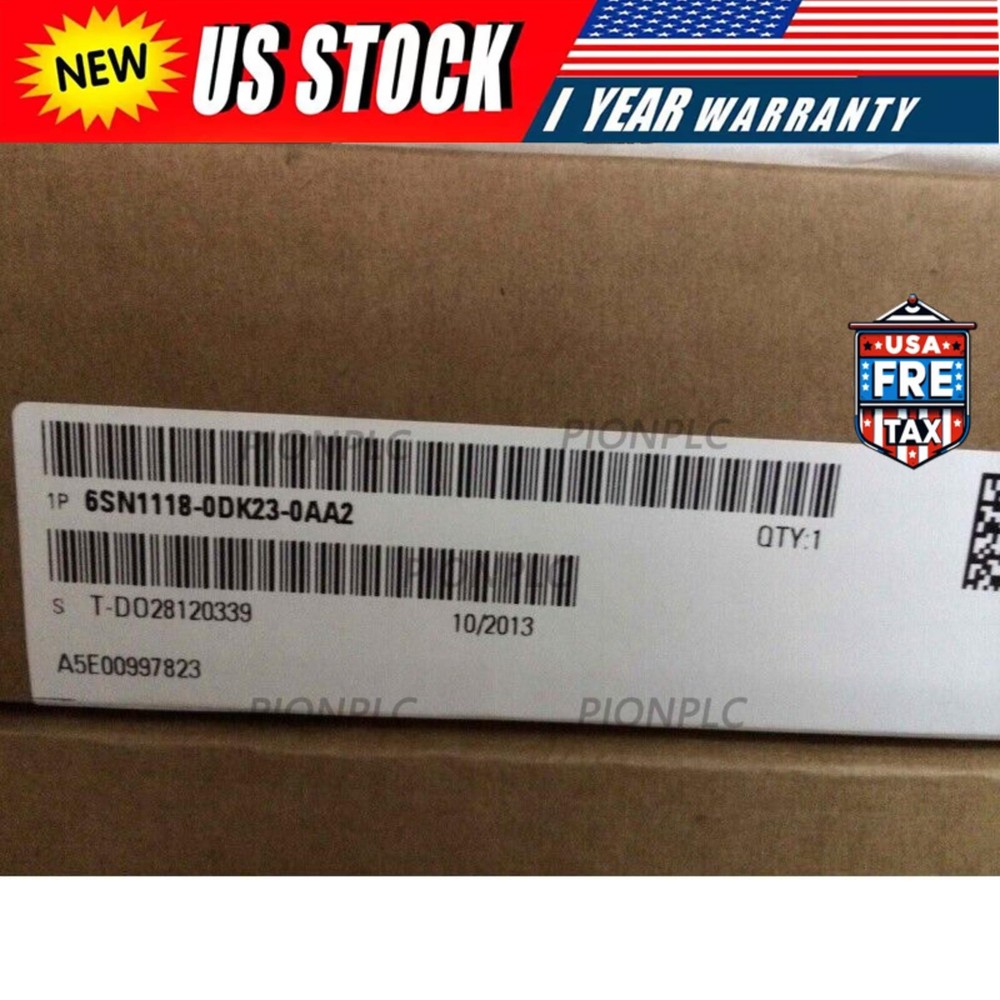 New Siemens 6SN1 118-0DK23-0AA2 6SN1118-0DK23-0AA2 SIMODRIVE 611 DIGITAL