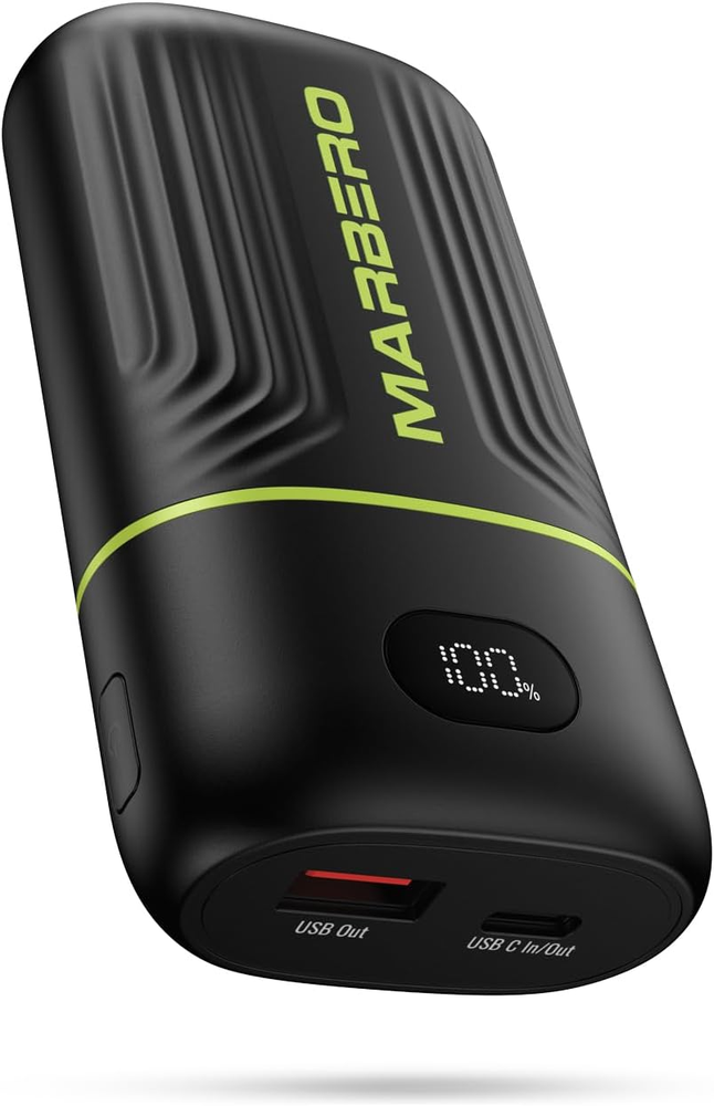 Portable Charger 10000Mah Mini Power Bank USB C In&Out Fast Charging Battery Pac