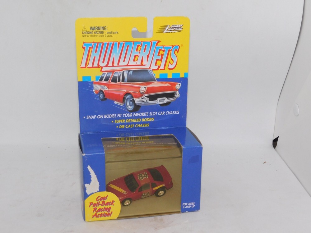 JOHNNY LIGHTNING 1990s Stock Cars #84 PULLBACK Thunderjets HO Slot Car BODIES