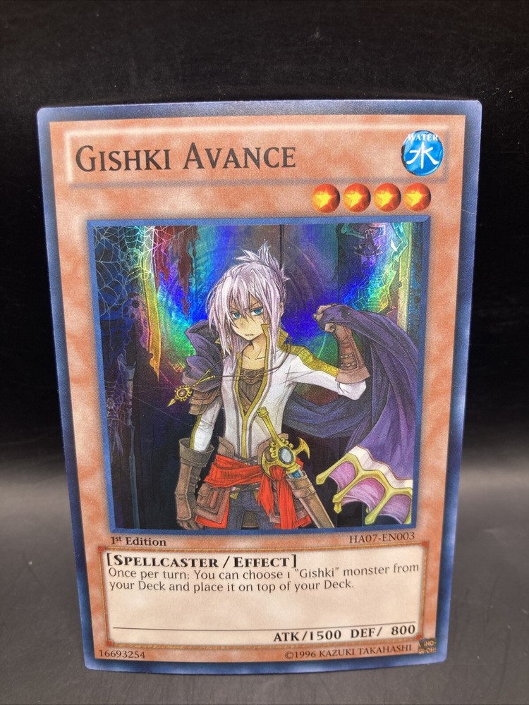 Gishki Avance HA07-EN003 1st Edition Hidden Arsenal 7 Knight of Stars