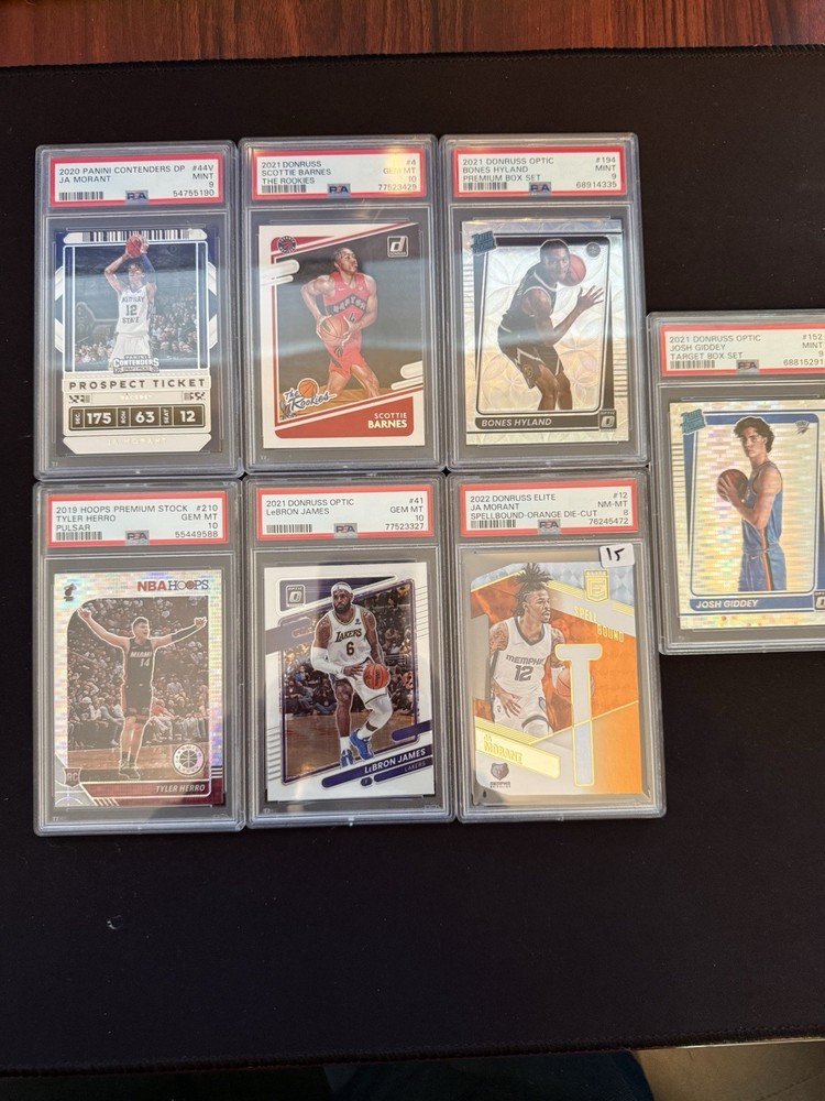 2020s Basketball PSA Graded Card Lot