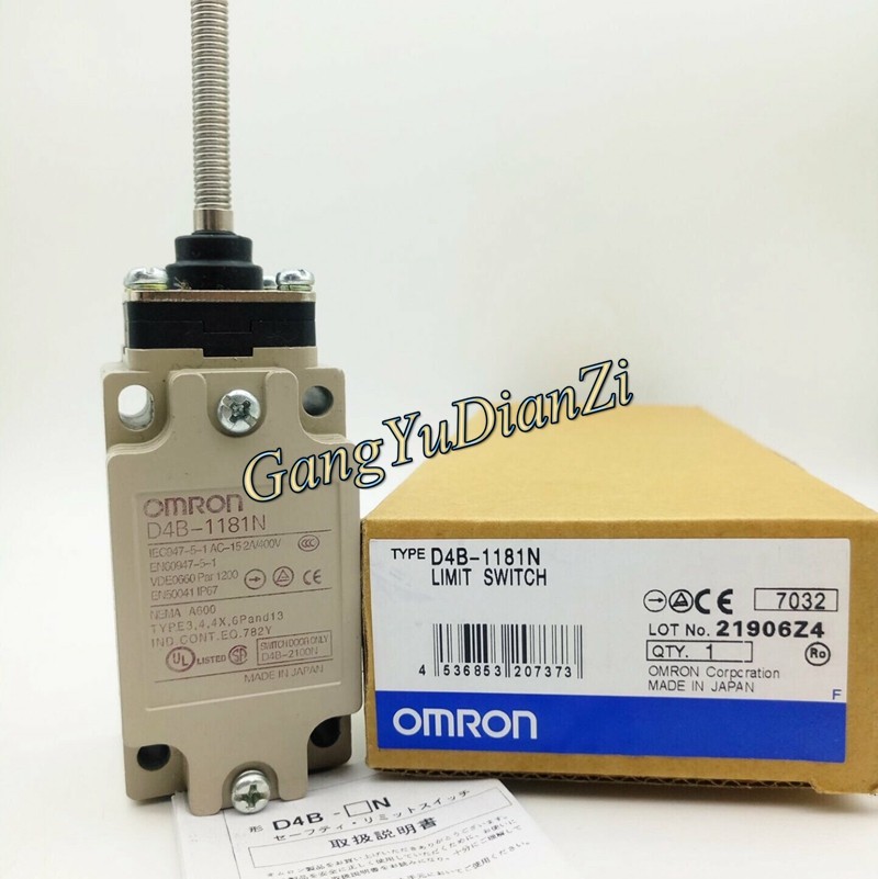 1PCS NEW FOR OMRON D4B-1181N D4B1181N Limit Switch
