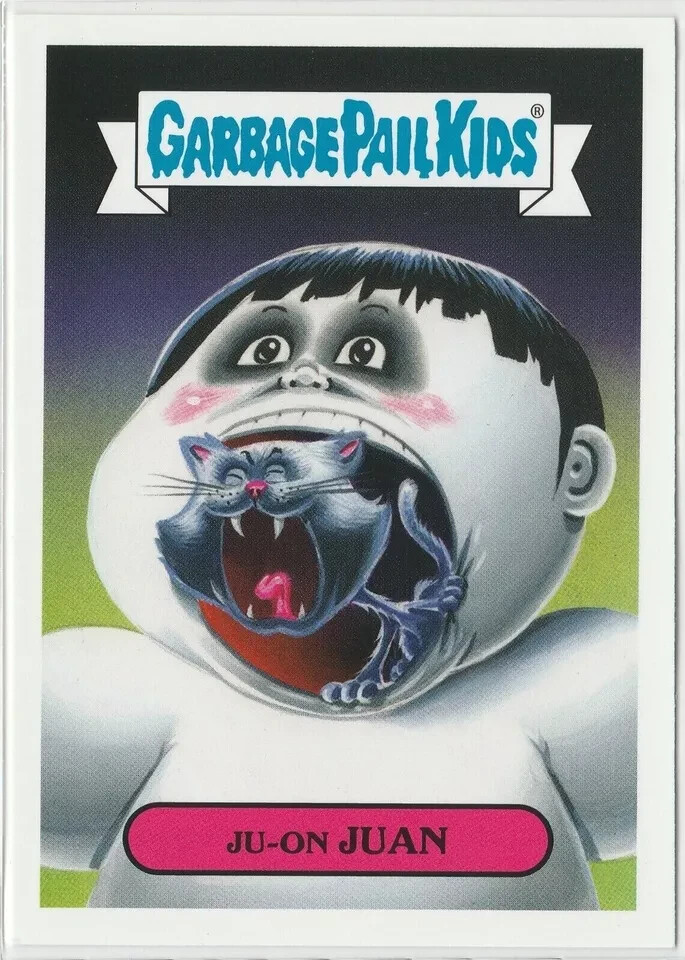 Ju-On Juan #10b Garbage Pail Kids GPK 2019 Horror-ible Revenge Card