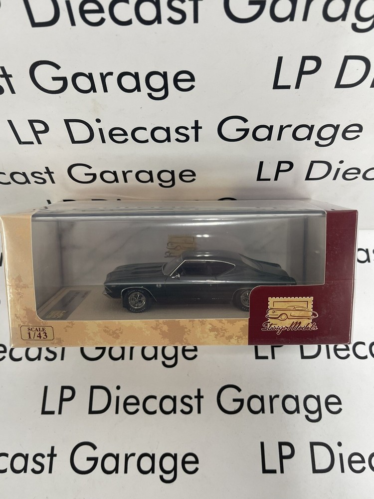 STAMP MODELS 1969 Chevrolet Chevelle SS 396 Green Metallic 1:43 Scale Resin NEW