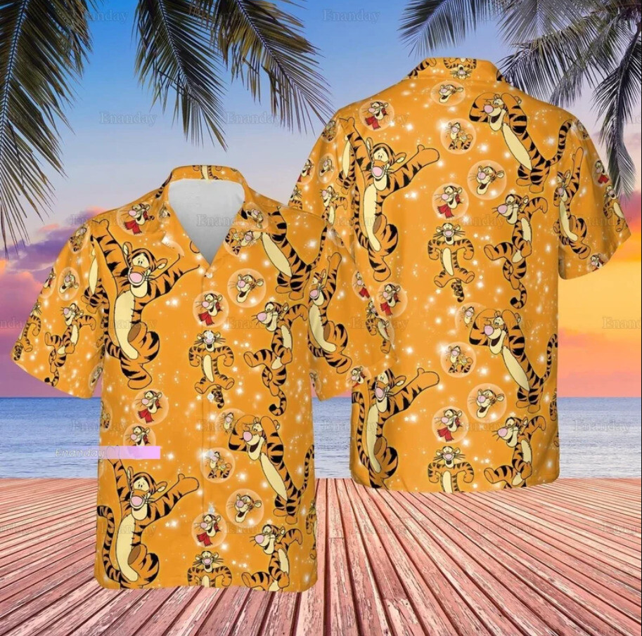 Tigger 3D Hawaiian Shirt Mother’s Day Gift Best Price US Size