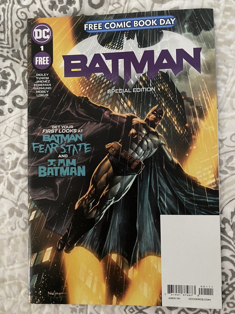 Batman Special Edition # 1 NM 1st Print FCBD Variant DC Comic Book