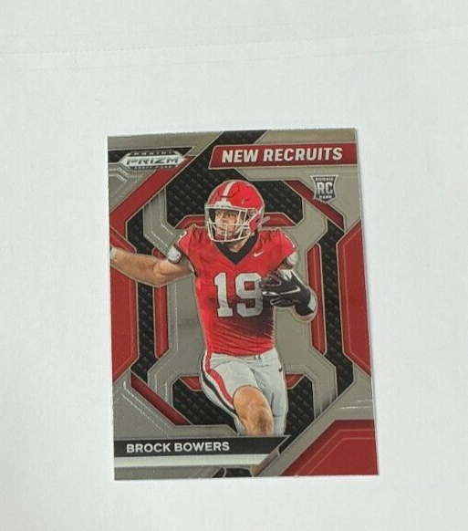 2024 Panini Prizm Draft Picks NEW RECRUITS BROCK BOWERS RAIDERS RC