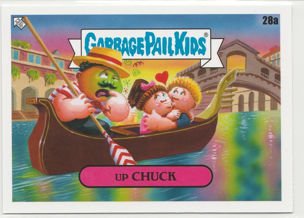Garbage Pail Kids GPK 2021 Up Chuck #28a Go On Vacation Card