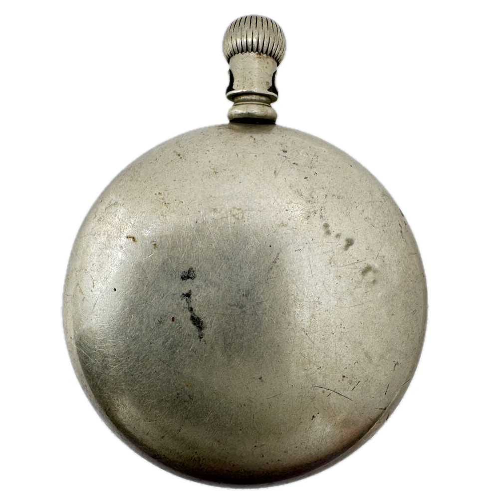 Antique 18s American Waltham Nickel Swingout Pocket Watch Case USA