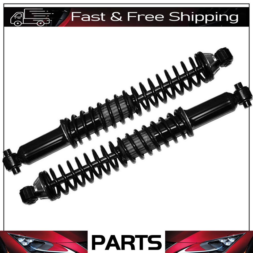 Monroe Load Leveling Rear Shock Absorbers Kit w/ Springs Set for Chevrolet GMC